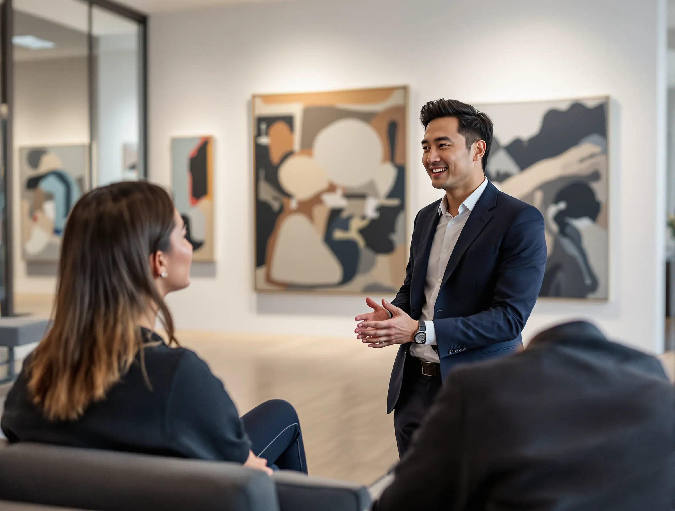 아트 갤러리에서의 조언