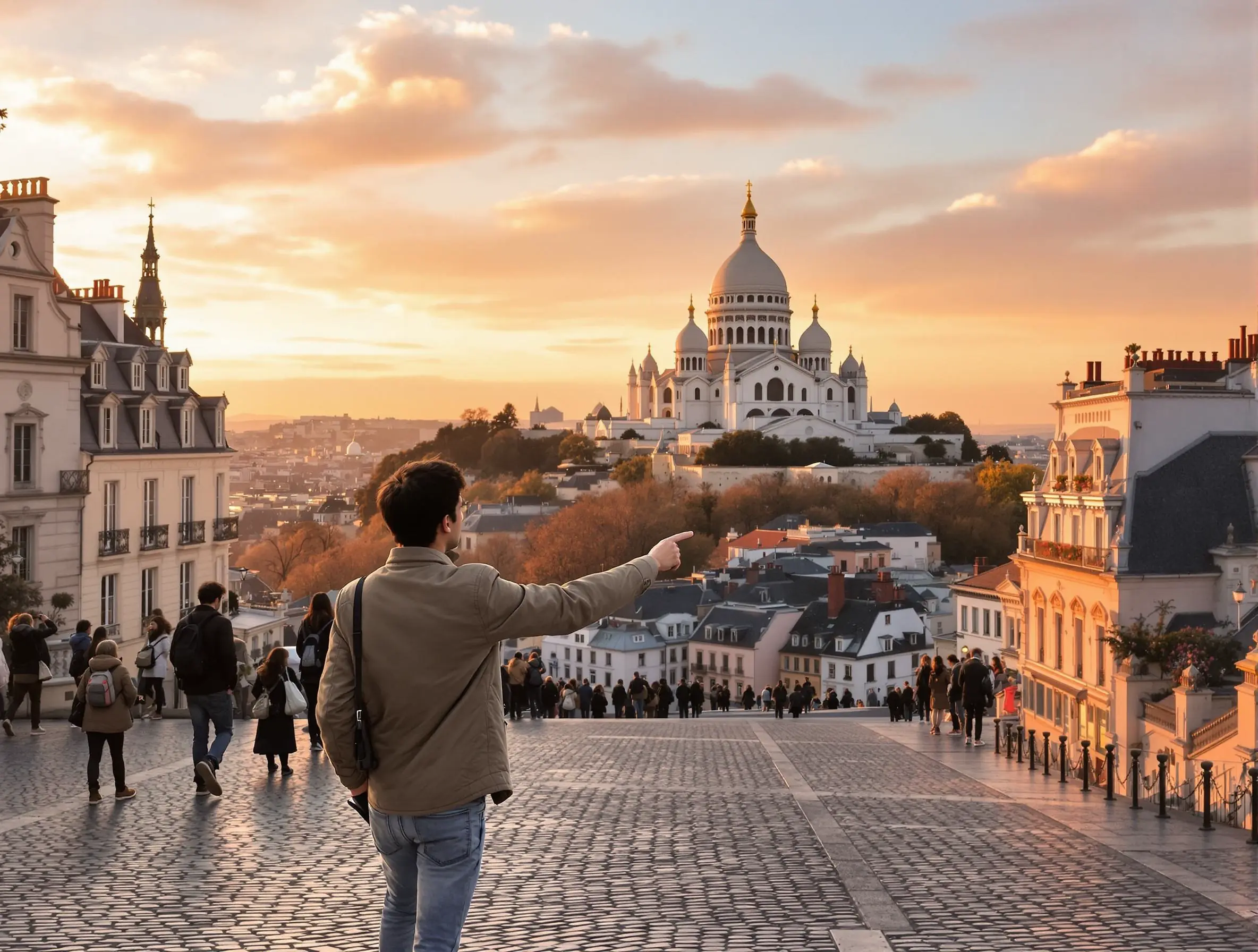 몽마르트르에서의 테마 방문