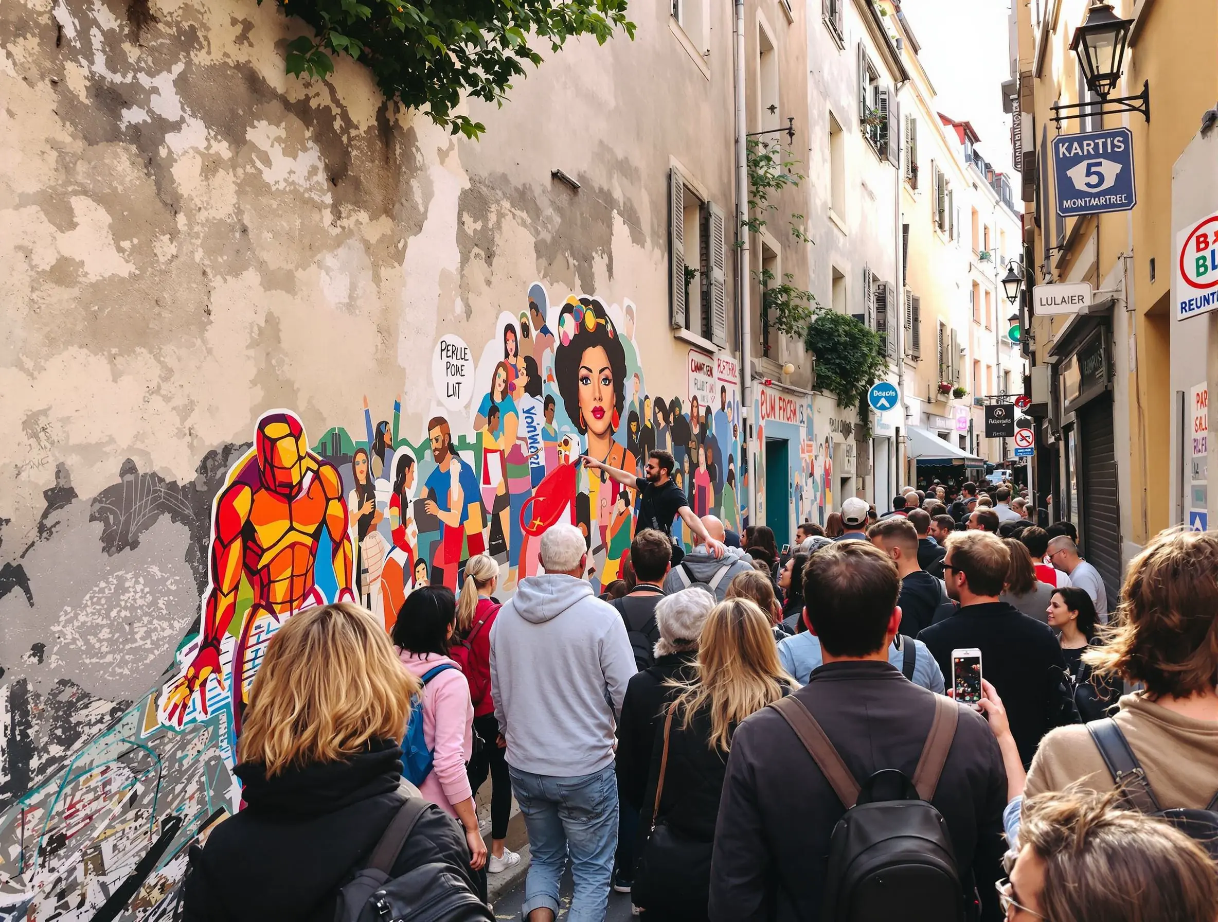 몽마르트르에서의 일몰 투어